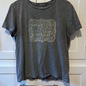 Lucky Brand Charcoal Tee